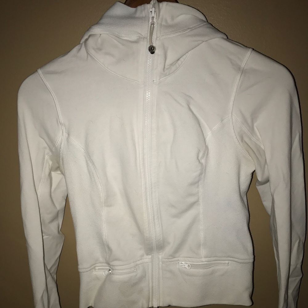 White LuluLemon Athletica jacket